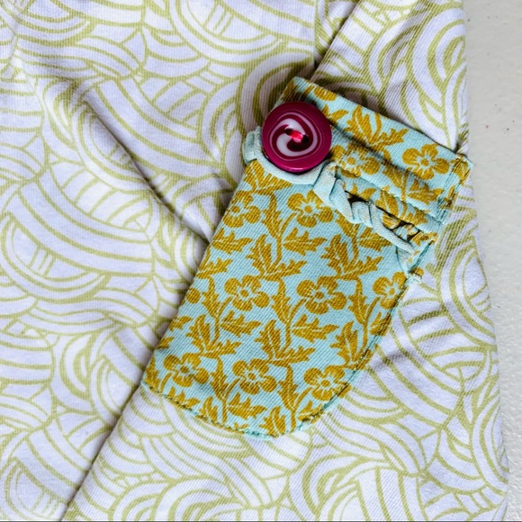 Matilda Jane, Character Counts, Green Swirl long Sleeve Top - Picture 4 of 4